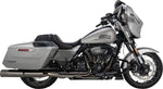 Vance & Hines Hi-Output Silencers For Harley Davidson FLH 1868 ABS 2021 - Dark Chrome