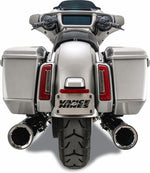 Vance & Hines Hi-Output Silencers For Harley Davidson FLH 1868 ABS 2021 - Dark Chrome