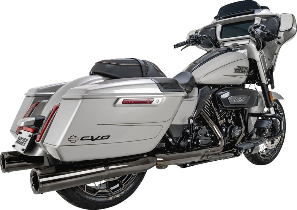 Vance & Hines Hi-Output Silencers For Harley Davidson FLH 1868 ABS 2021 - Dark Chrome