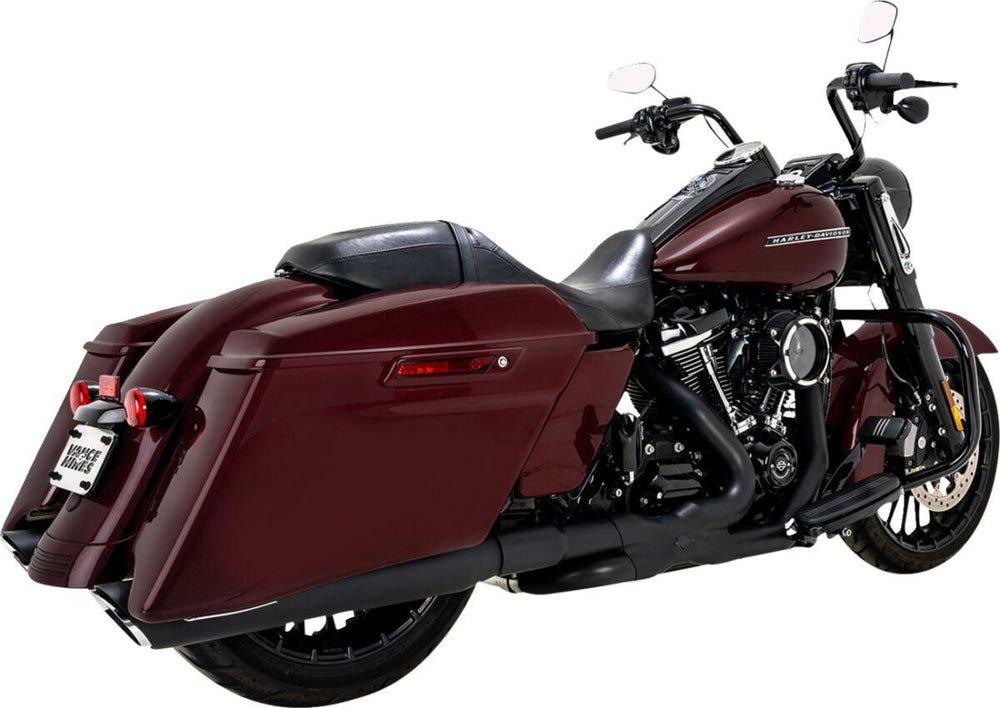 Vance & Hines Twin Slash Silencer For Harley Davidson FLH 1868 ABS 2021 - Black