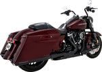 Vance & Hines Twin Slash Silencer For Harley Davidson FLH 1868 ABS 2021 - Black