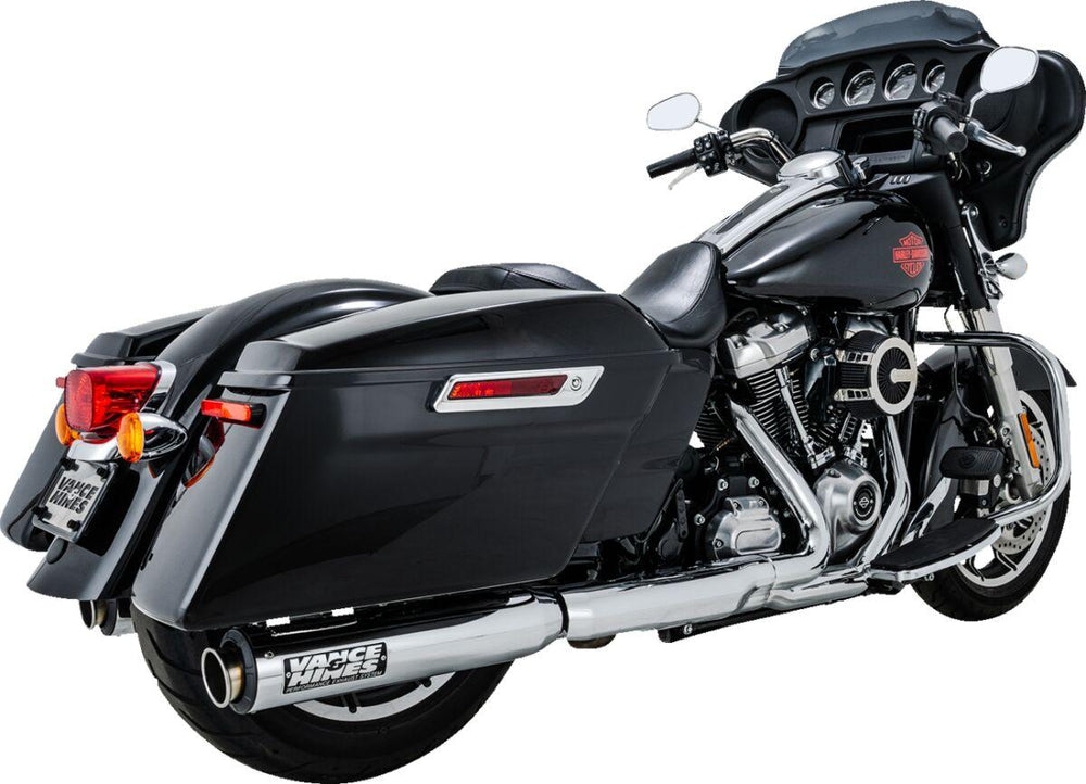 Vance & Hines Supersport Silencers For Harley Davidson FLH 1868 ABS 2021 - Chrome