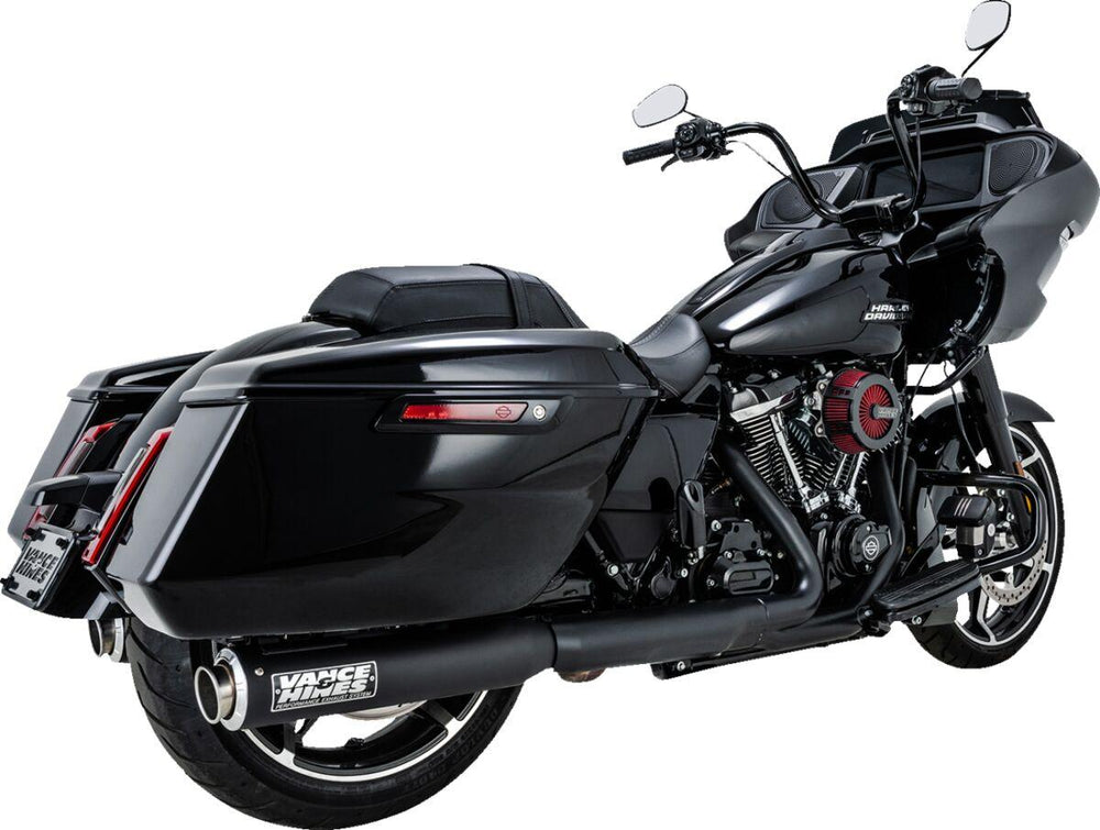 Vance & Hines Supersport Silencers For Harley Davidson FLH 1868 ABS 2021 - Black