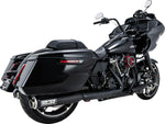 Vance & Hines Supersport Silencers For Harley Davidson FLH 1868 ABS 2021 - Black