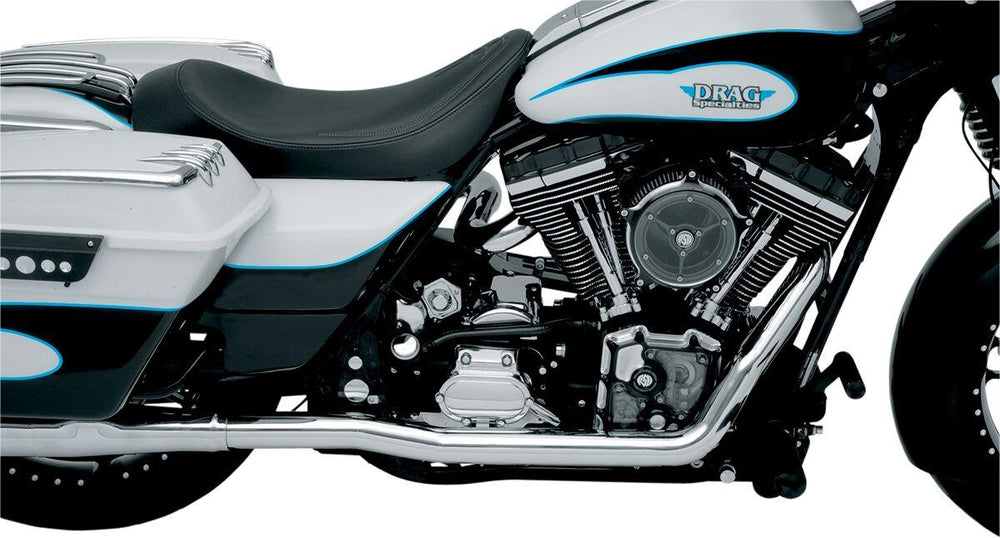 Vance & Hines Dual Dresser Header Exhaust System For Harley Davidson FLHR 1340 1995-1998 - Chrome
