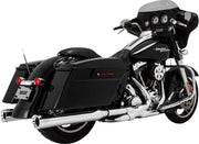 Vance & Hines Power Duals PCX Header System For Harley Davidson FLHR 1584 2009-2011 - Chrome