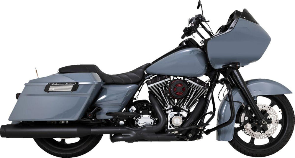 Vance & Hines Power Duals PCX Header System For Harley Davidson FLHR 1584 2009-2011 - Black