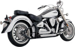 Vance & Hines Shortshots Staggered Exhaust System For Yamaha XV 1600 A 1999-2003 - Chrome