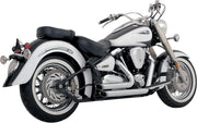Vance & Hines Shortshots Staggered Exhaust System For Yamaha XV 1600 A 1999-2003 - Chrome