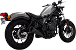Vance & Hines Upsweep Silencer For Honda CMX 300 2017-2024 - Black