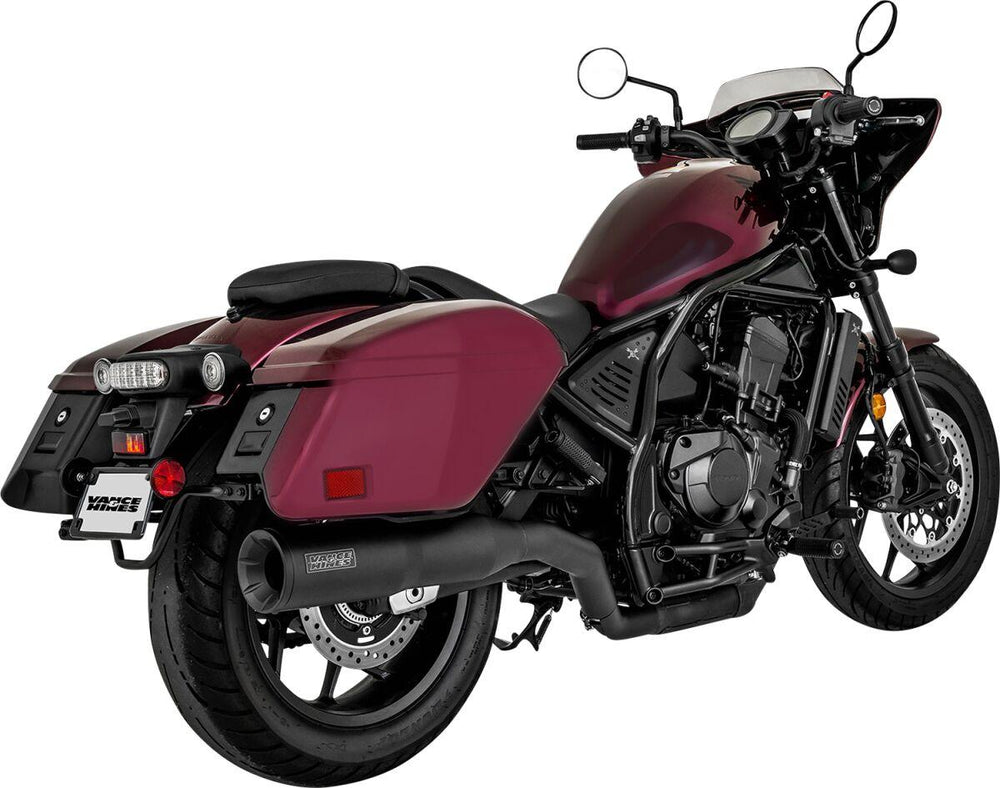 Vance & Hines Hi-Output Silencer For Honda CMX 1100 2021-2024 Right - Black