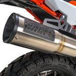 Vance & Hines Adventure Hi-Output 450 Silencer For KTM Adventure 790 2019-2020 - Brushed