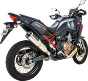 Vance & Hines Adventure Hi-Output 450 Silencer For Honda CRF1100L ABS 2020-2024 - Brushed