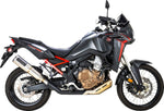 Vance & Hines Adventure Hi-Output 450 Silencer For Honda CRF1100L ABS 2020-2024 - Brushed