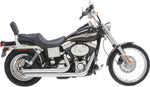 Vance & Hines Big Shots Dyna Exhaust For Harley Davidson FXD 1340 1995-1998 - Chrome