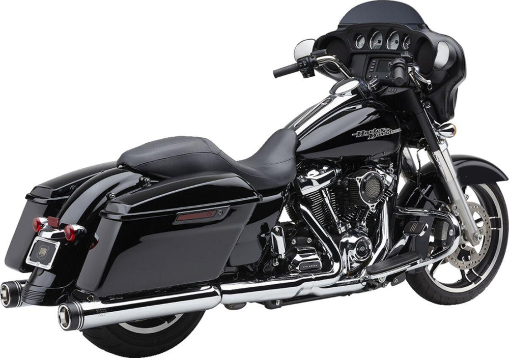 Cobra Gen 2 Neighbor Haters Series Silencers For Harley Davidson FLTRXSTSE 1977 2024 - Chrome