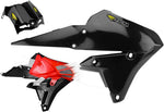 Cycra Powerflow Radiator Scoops For Yamaha WRF250 2014-2019 - Black