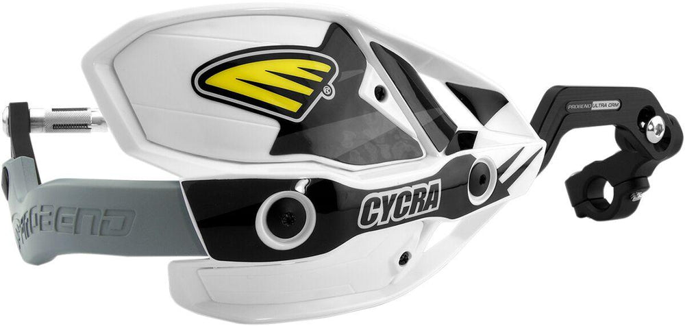 Cycra 7/8" Ultra Probend CRM Wrap Around Hand Guards - White