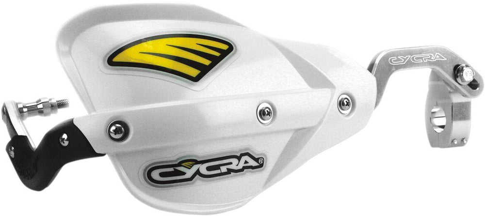Cycra 7/8" Probend CRM Racer Pack Handguards - Gloss/White