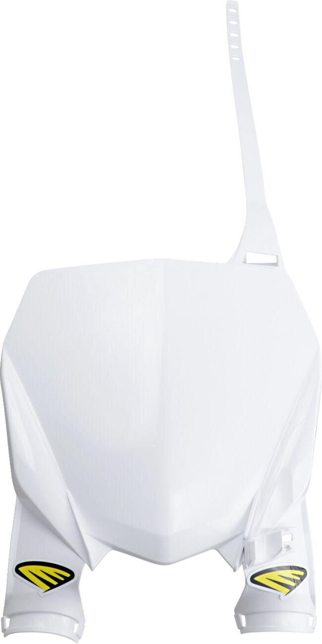 Cycra Stadium Front Number Board For Yamaha YZF250 2019-2023 - White