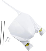 Cycra Stadium Front Number Board For Yamaha YZF250 2019-2023 - White