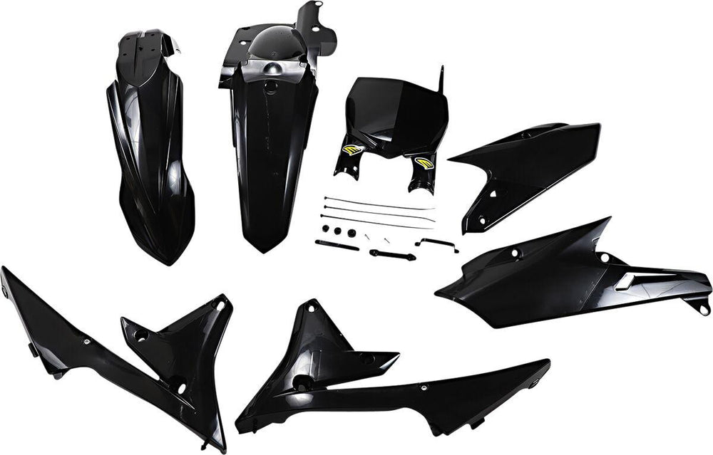 Cycra Plastics Kit For Yamaha YZF250 2014-2018 - Black