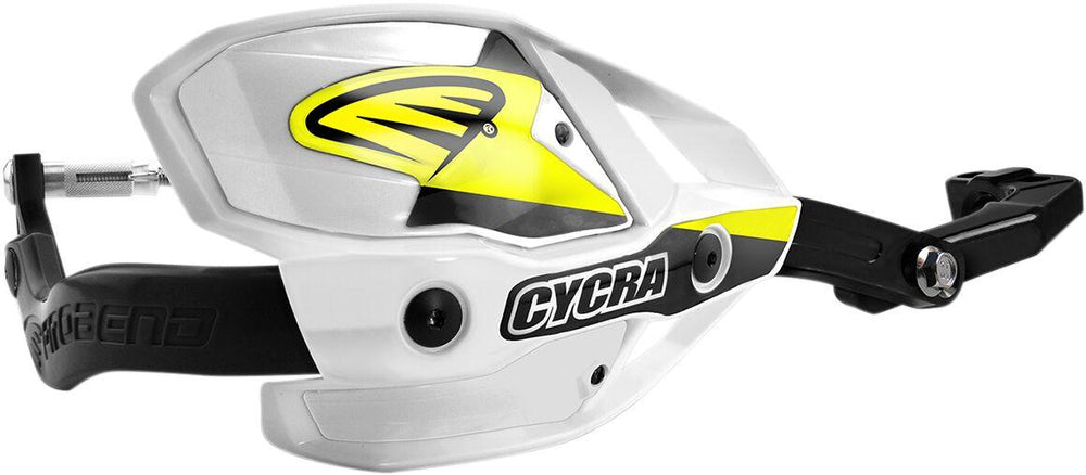 Cycra Ultra Probend HCM Hand Guards - Gloss/White