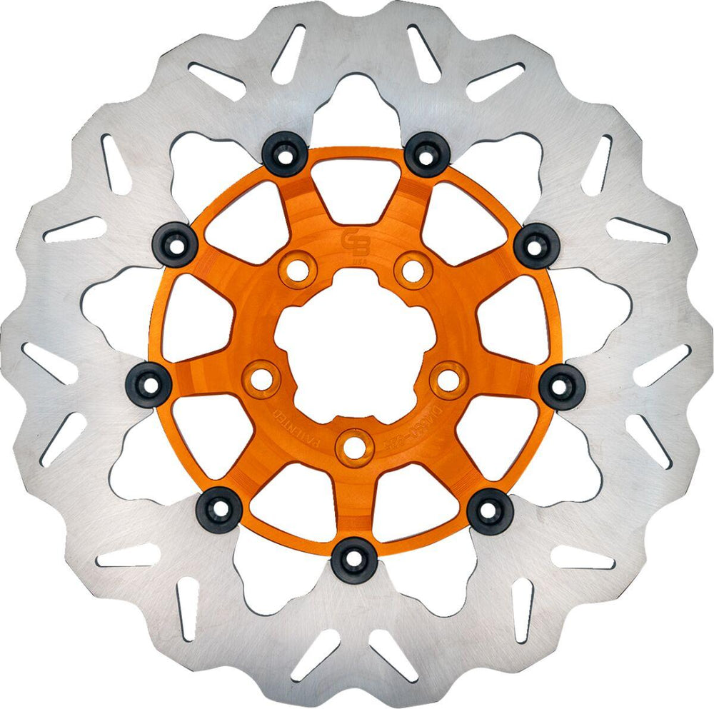 Galfer Wave Brake Disc For Harley Davidson FLDE 1750 2018-2020 Orange - Front