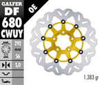 Galfer Wave Brake Disc For Harley Davidson FLDE 1750 2018-2020 Gold - Front