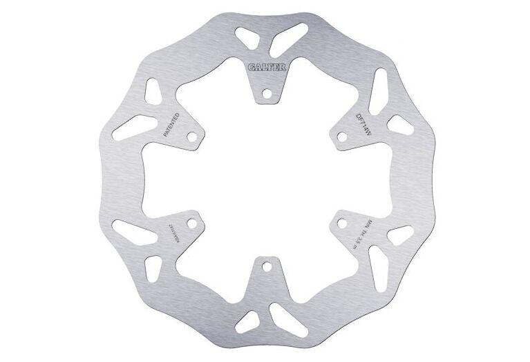 Galfer Wave Brake Disc For Gilera Fuoco 500 I.E. 2007-2013 Front - Silver