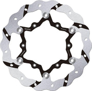 Galfer Wave Floating Brake Disc For Yamaha WRF450 2016-2023 Black - Front