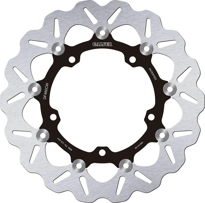 Galfer Wave Brake Disc For Yamaha MT-03 2016-2023 Black - Front