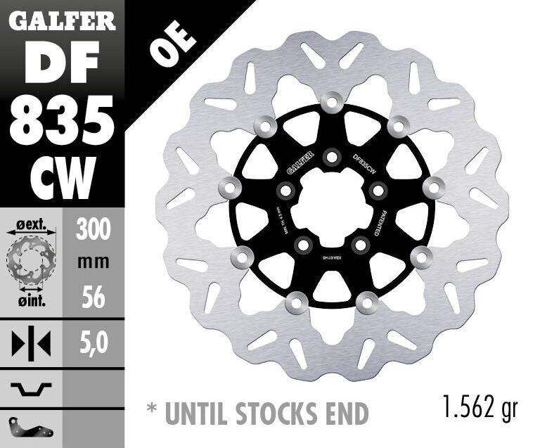 Galfer Wave Brake Disc For Harley Davidson FLHR 1584 2008 - Front