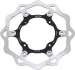 Galfer Wave Brake Disc For Kawasaki KDX 250 1985-1995 Black - Front
