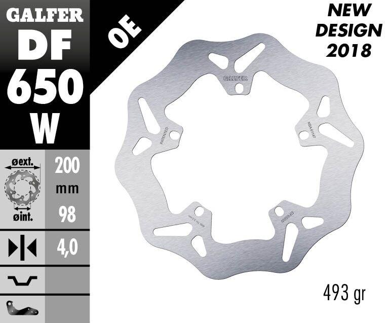 Galfer Wave Brake Disc For Malaguti Centro 50SL 1994-2000 - Front