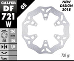 Galfer Wave Brake Disc For Piaggio MP3 500 2019 Front - Silver