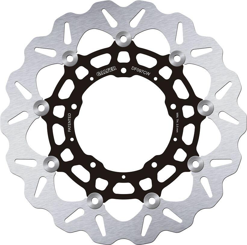 Galfer Wave Brake Disc For Honda X-ADV 750 2021-2024 Black - Front