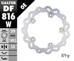 Galfer Wave Brake Disc For BMW C 600 Sport 2012-2015 Rear - Silver