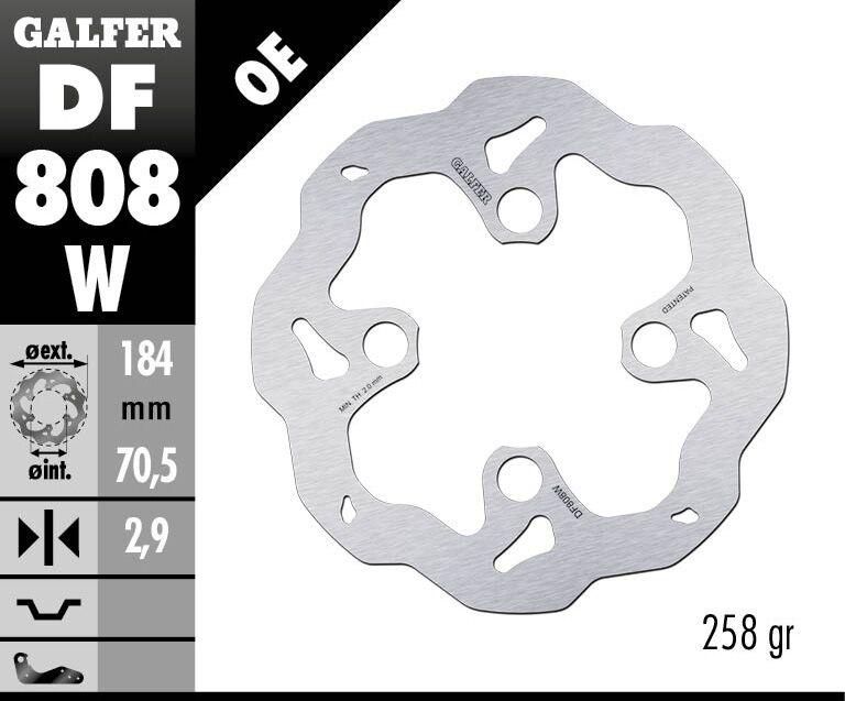 Galfer Wave Brake Disc For Sherco ST125 2002-2005 - Front