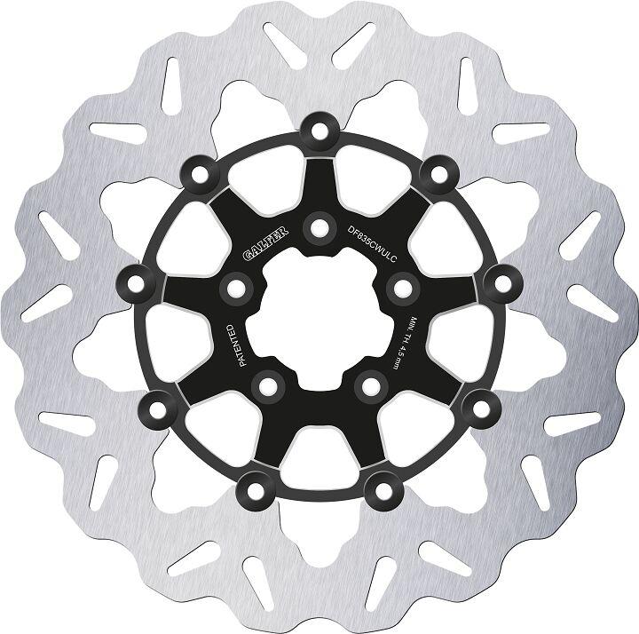 Galfer Wave Brake Disc For Harley Davidson FLDE 1750 2018-2020 Black - Front
