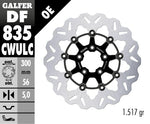 Galfer Wave Brake Disc For Harley Davidson FLDE 1750 2018-2020 Black - Front