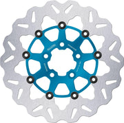 Galfer Wave Brake Disc For Harley Davidson FLDE 1750 2018-2020 Blue - Rear