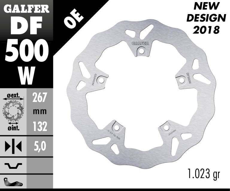 Galfer Wave Brake Disc For Yamaha FZ8S 2010-2016 - Front