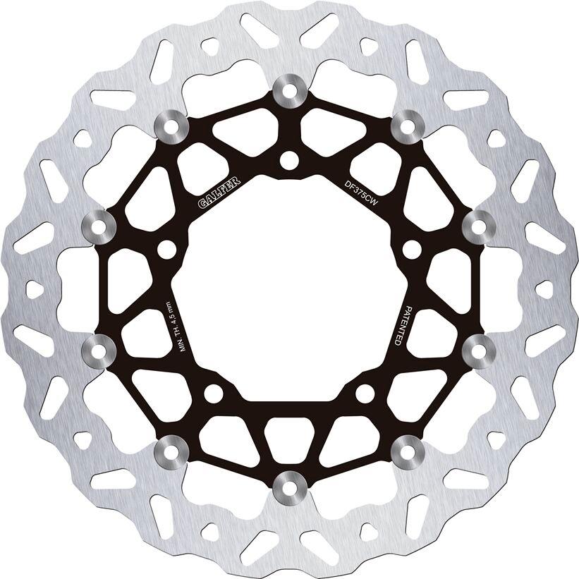 Galfer Brake Disc Floating Wave For Suzuki GSX 1300 R Hayabusa 2021-2023 Front - Black Silver