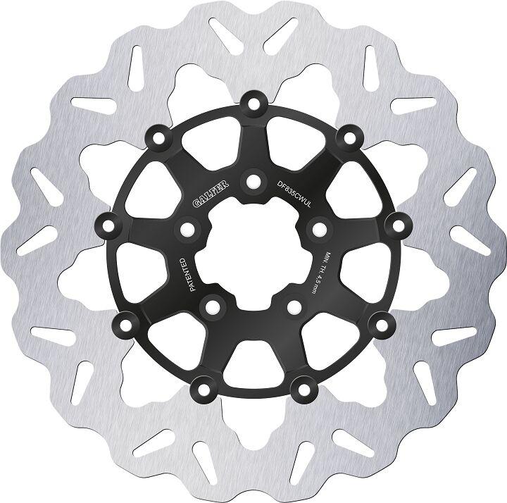 Galfer Wave Brake Disc For Harley Davidson FLDE 1750 2018-2020 Black - Front