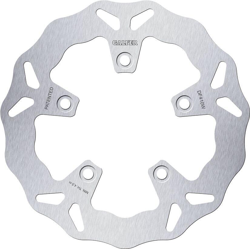 Galfer Wave Brake Disc For Kymco Xciting 250 2005-2006 Front - Silver
