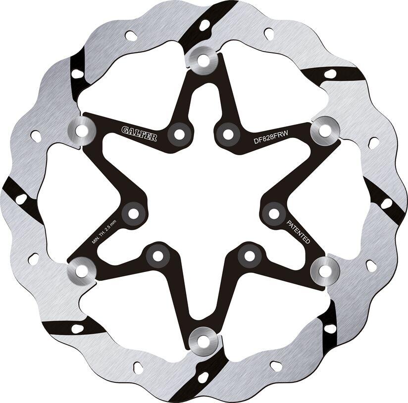 Galfer Wave Floating Brake Disc For TM EN 125 2004-2019 Black - Front