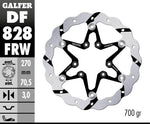 Galfer Wave Floating Brake Disc For TM EN 125 2004-2019 Black - Front