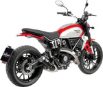 LeoVince LV-10  Silencer For Ducati Scrambler 803 2023-2024 - Black