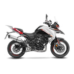 LeoVince LV One Evo Stainless Steel Silencer For Benelli TRK 702 2023-2024 Right